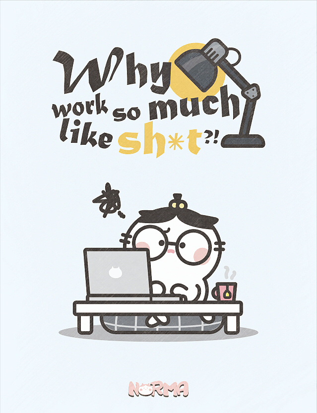 《诺玛猫》网络表情设计