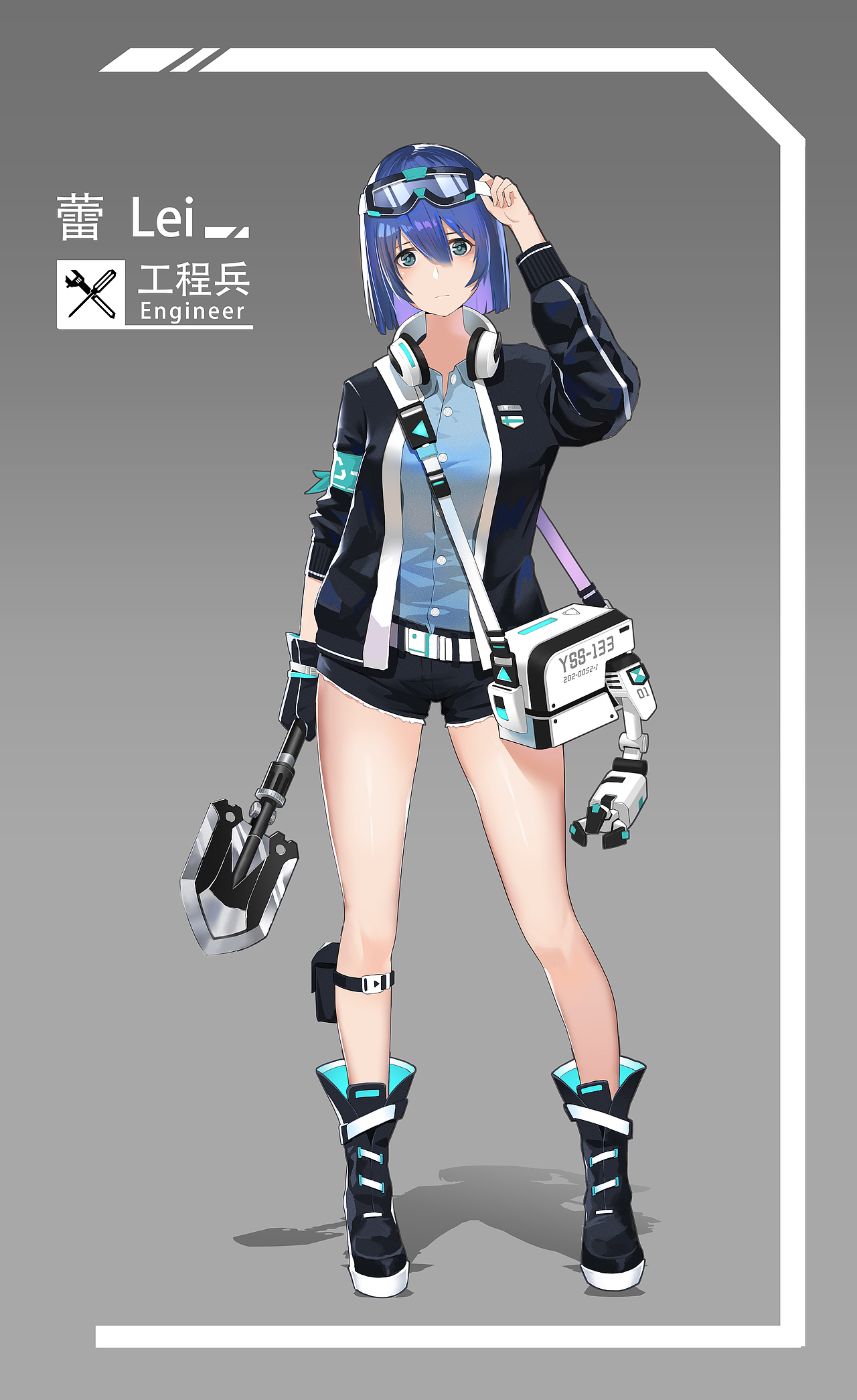 人设-Lei（图ZMjA4NTIxMTg0） - 游戏原画 - 站酷设计师光怪六离原创素材 - 站酷ZCOOL