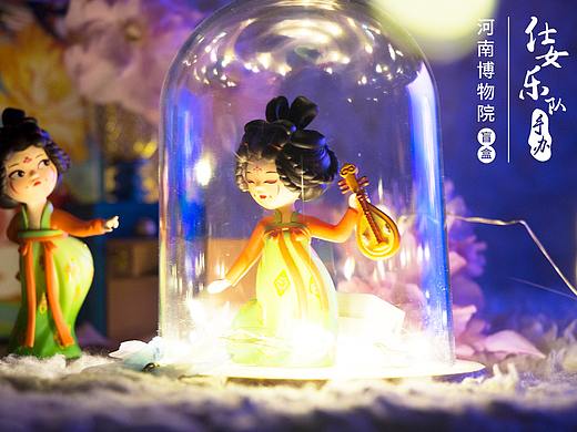 河南博物院唐宫仕女手办盲盒