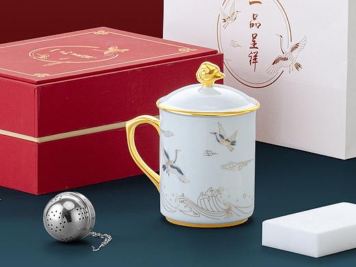 「一品呈祥」办公杯/水杯