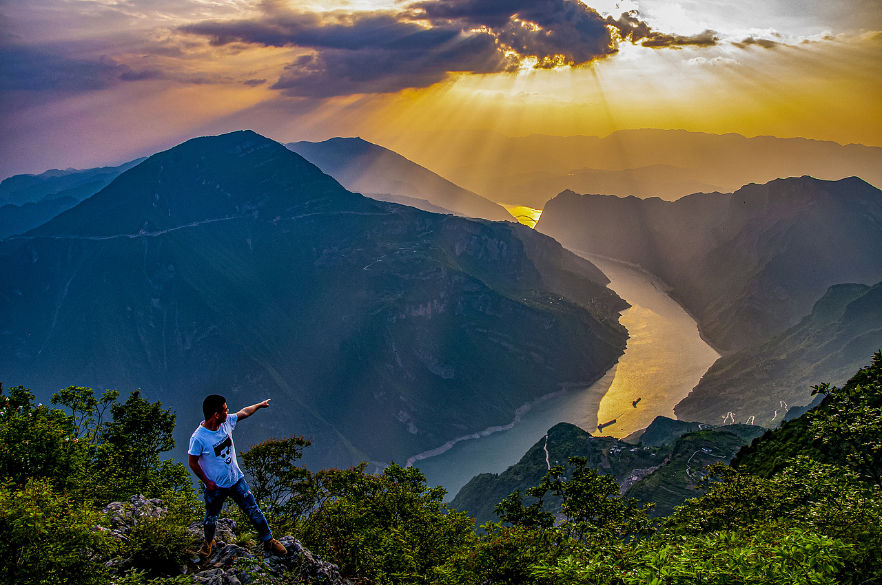 壮丽三峡（图ZMjY2MzA5NDY4） - 风光摄影 - 站酷设计师汪长征原创素材 - 站酷ZCOOL