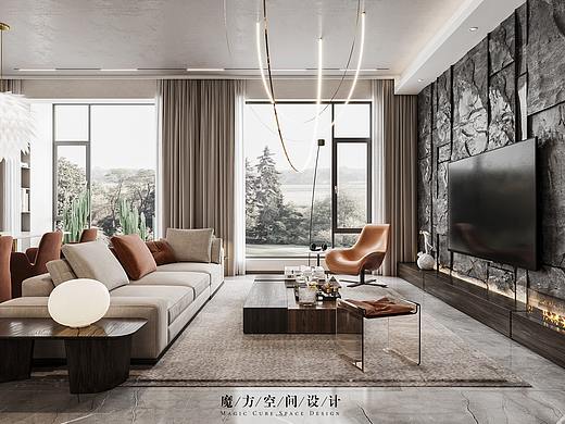 【魔方】简约现代•郑州别墅项目