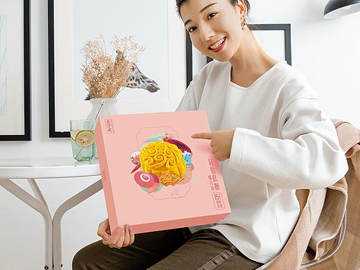 五芳斋糯皮月饼包装提案设计