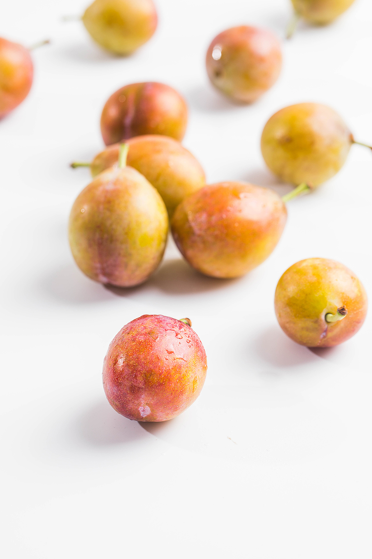 水果新鲜的西梅