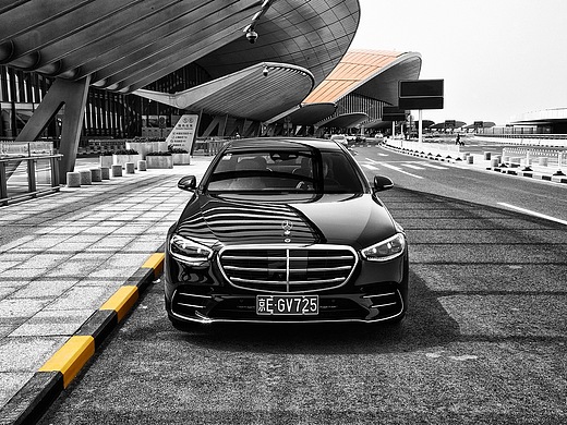 leitu | 奔驰sl500黑白低饱写真大片