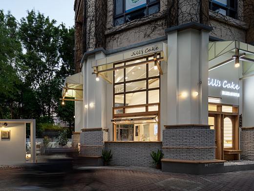 蛋糕店设计丨日式原木·烘焙＆咖啡