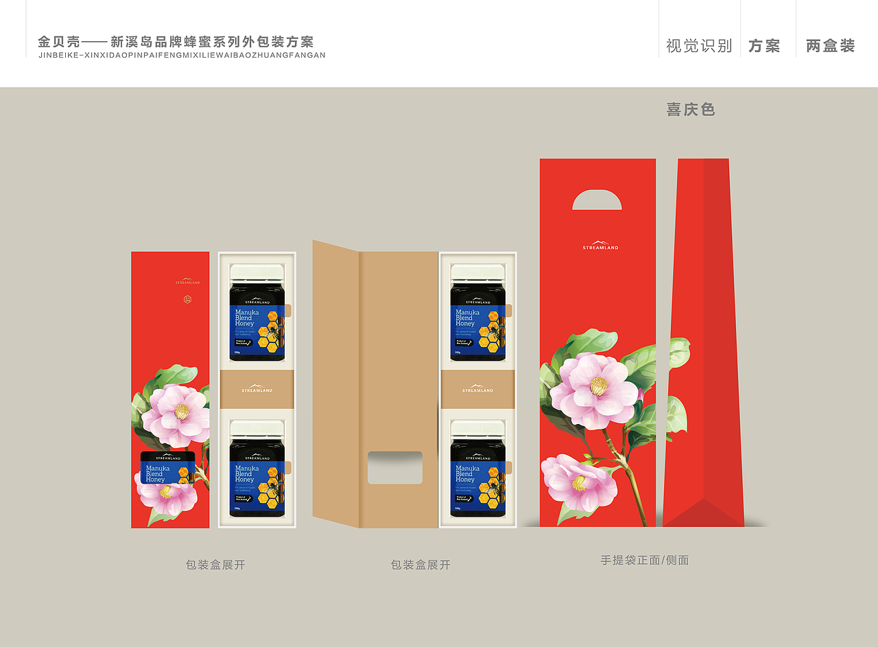金贝壳商贸 蜂蜜外包装设定（图ZNzI1MDc0Mjg=） - 包装 - 站酷设计师BELOONG原创素材 - 站酷ZCOOL