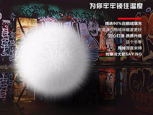 羽绒服详情页-潮玩绒冬