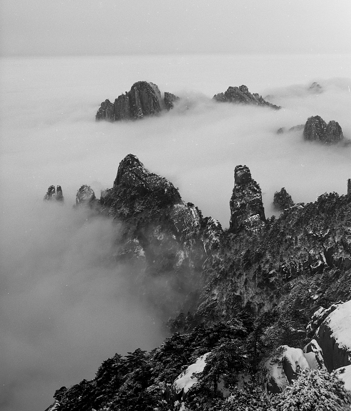 黄山徽州各时期胶片摄影