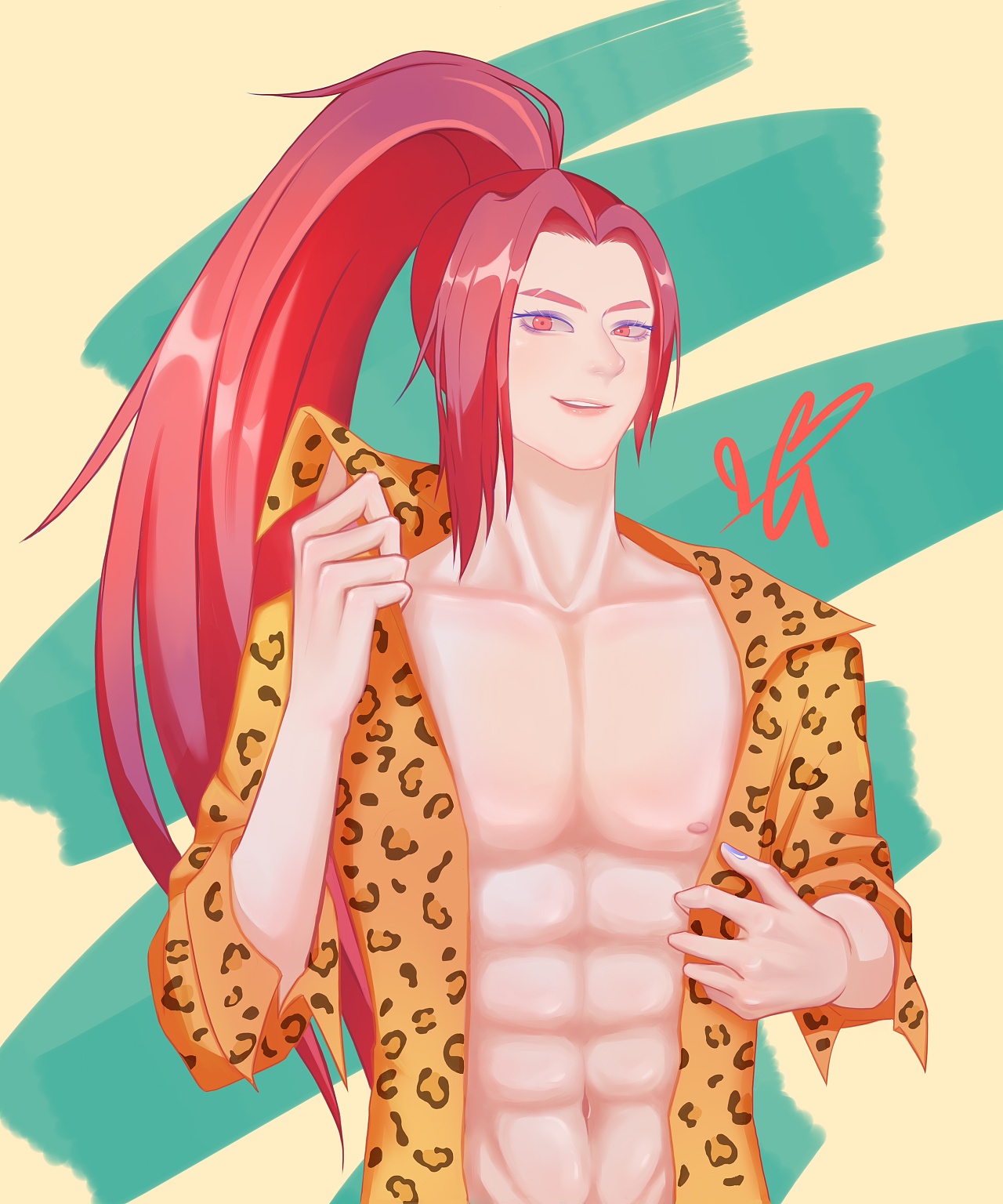 王者荣耀同人-韩信常服