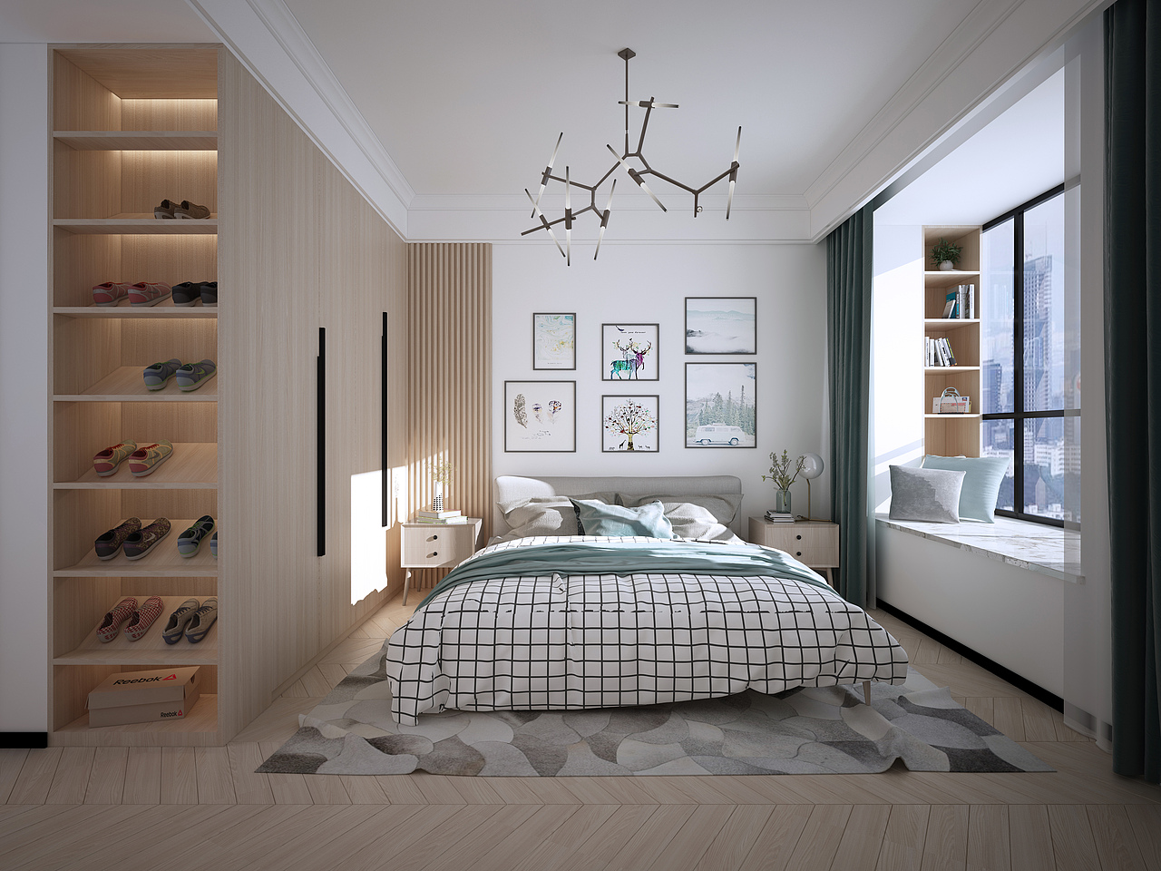 136平商品房日式轻奢