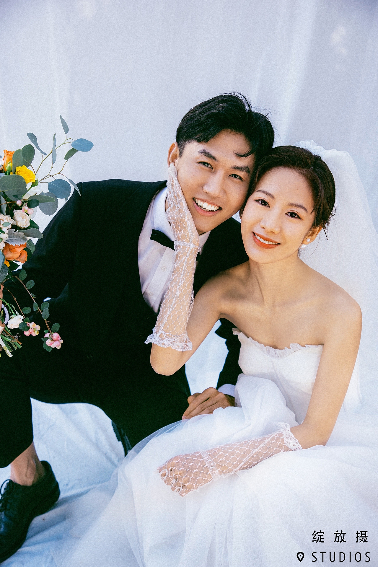 眼前人是心上人❤胶片婚纱照