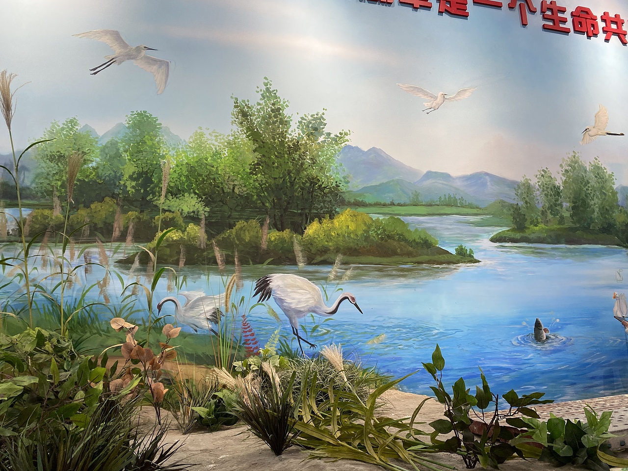 生态环境博物馆景观装置➕壁画彩绘（图ZMjQwNjU1MTQw） - 新锐潮流插画 - 站酷设计师山河绘原创素材 - 站酷ZCOOL