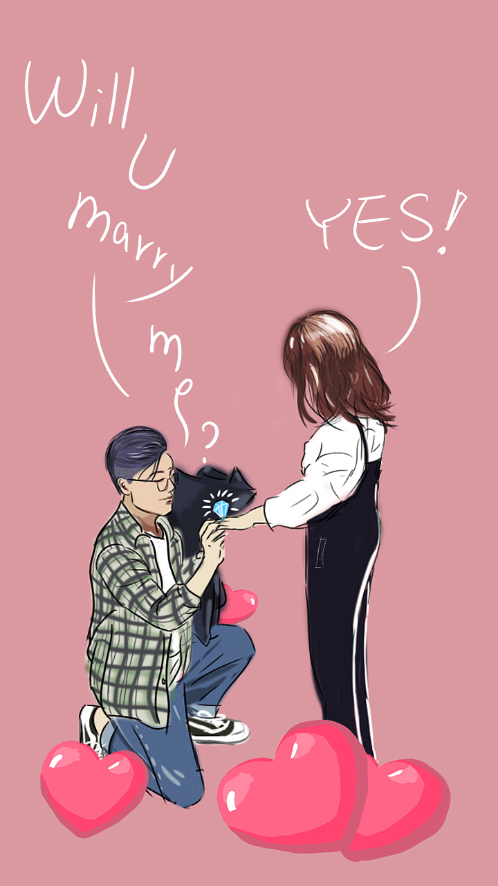 will u marry me（图ZMTU2OTg4Nzc2） - 创作习作 - 站酷设计师好久没吃青菜原创素材 - 站酷ZCOOL