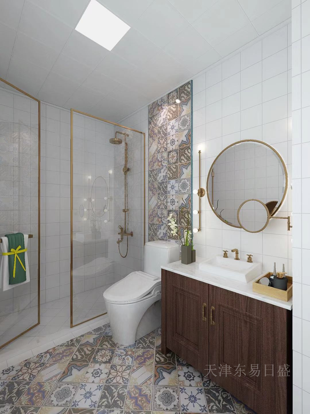 70平绮水园现代简奢风格装修效果图,给生活带