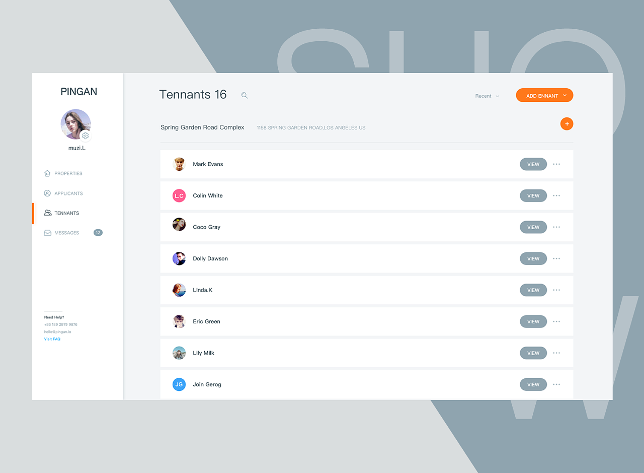 pc端个人中心界面|网页|个人网站|liya133 - 原创作品 - 站酷 (zcool)