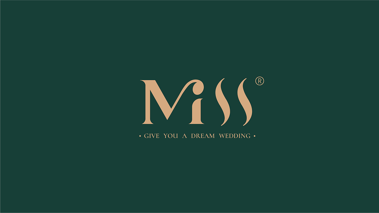 miss 婚纱摄影logo设计