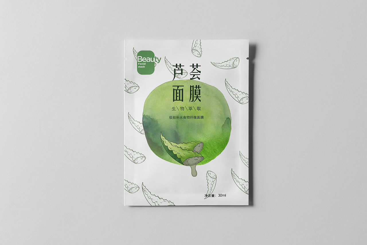 面膜包装（图ZMjcxMzk2MzQ0） - 包装 - 站酷设计师楼上有只喵原创素材 - 站酷ZCOOL