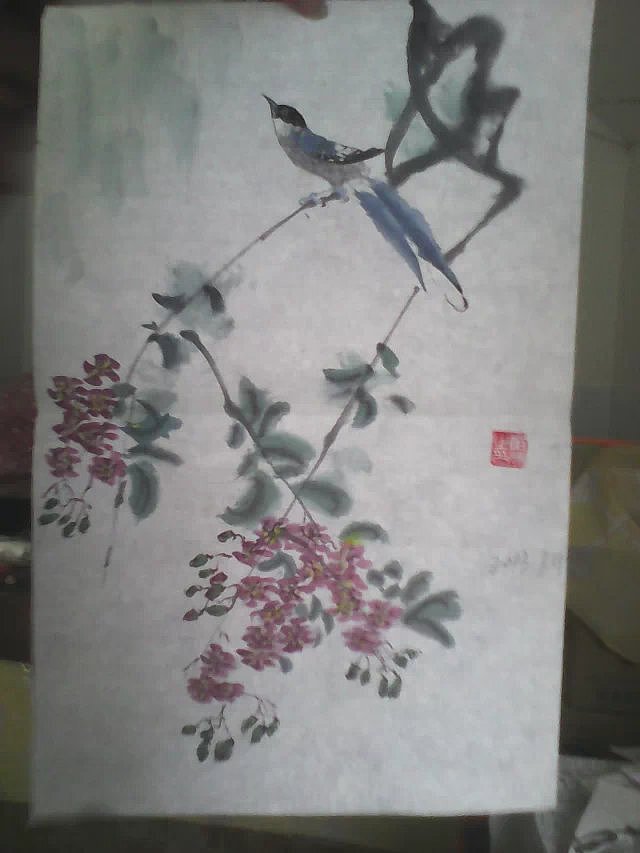 早期国画，油棒画尝试（图ZMTM0Mzk5MTI0） - 绘画 - 站酷设计师微零七原创素材 - 站酷ZCOOL