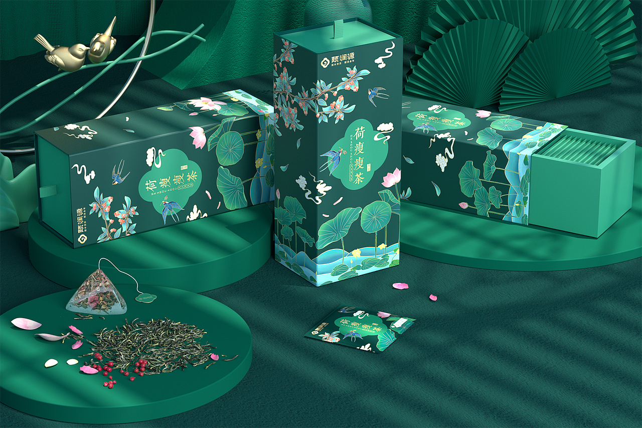 养生茶 |  食品包装设计 品牌全案 快消 logo 养生品牌