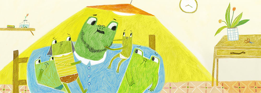 《青蛙爸爸的行李箱》