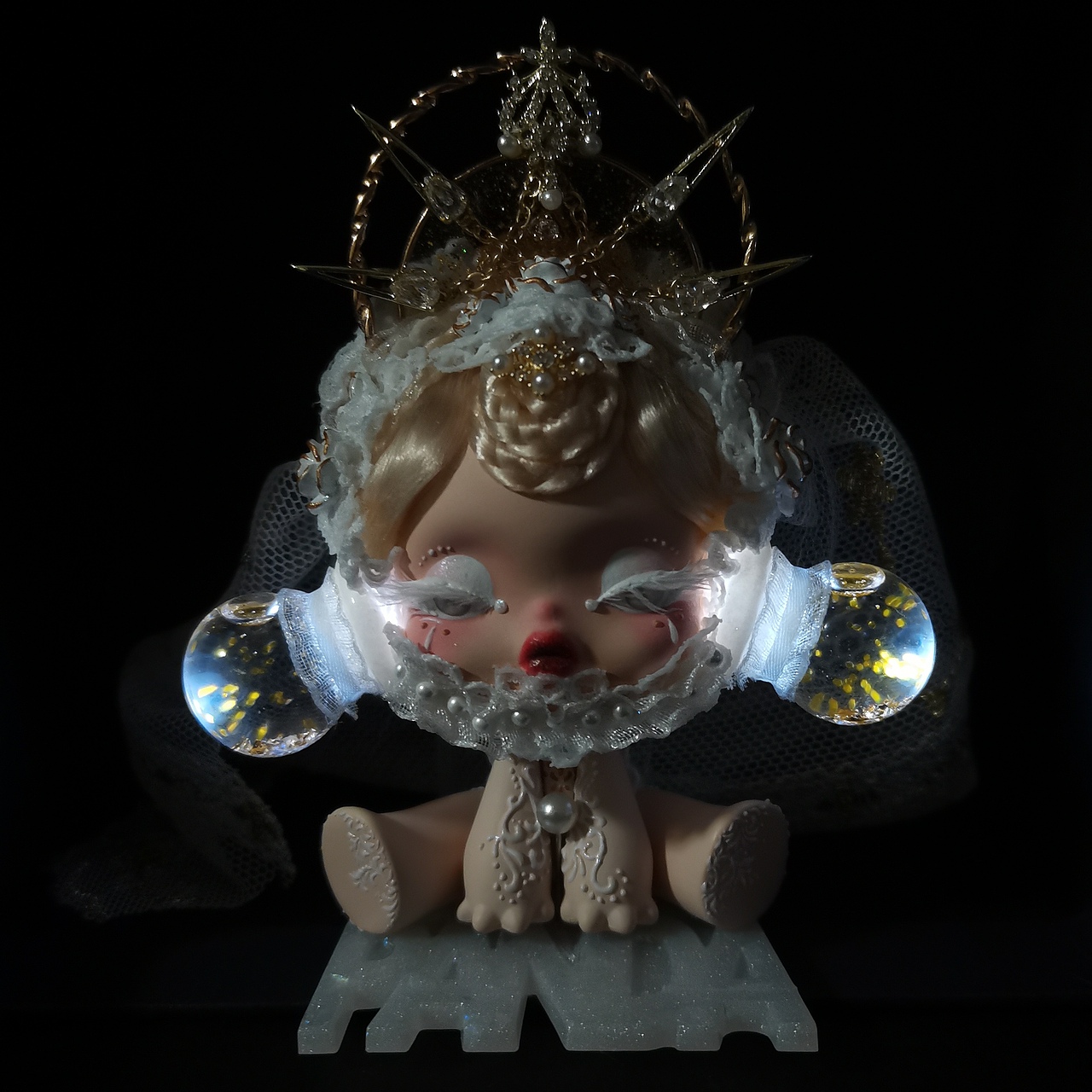 原创skullpanda改娃圣母3原创设计第一只