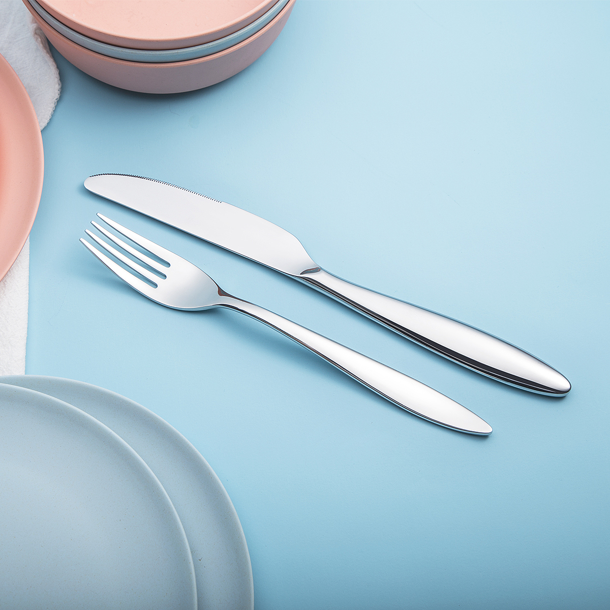 不锈钢刀叉精修设计（图ZMTI3MTMyOTI4） - 修图/后期 - 站酷设计师周州洲原创素材 - 站酷ZCOOL