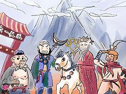 六一主题Q版西游记