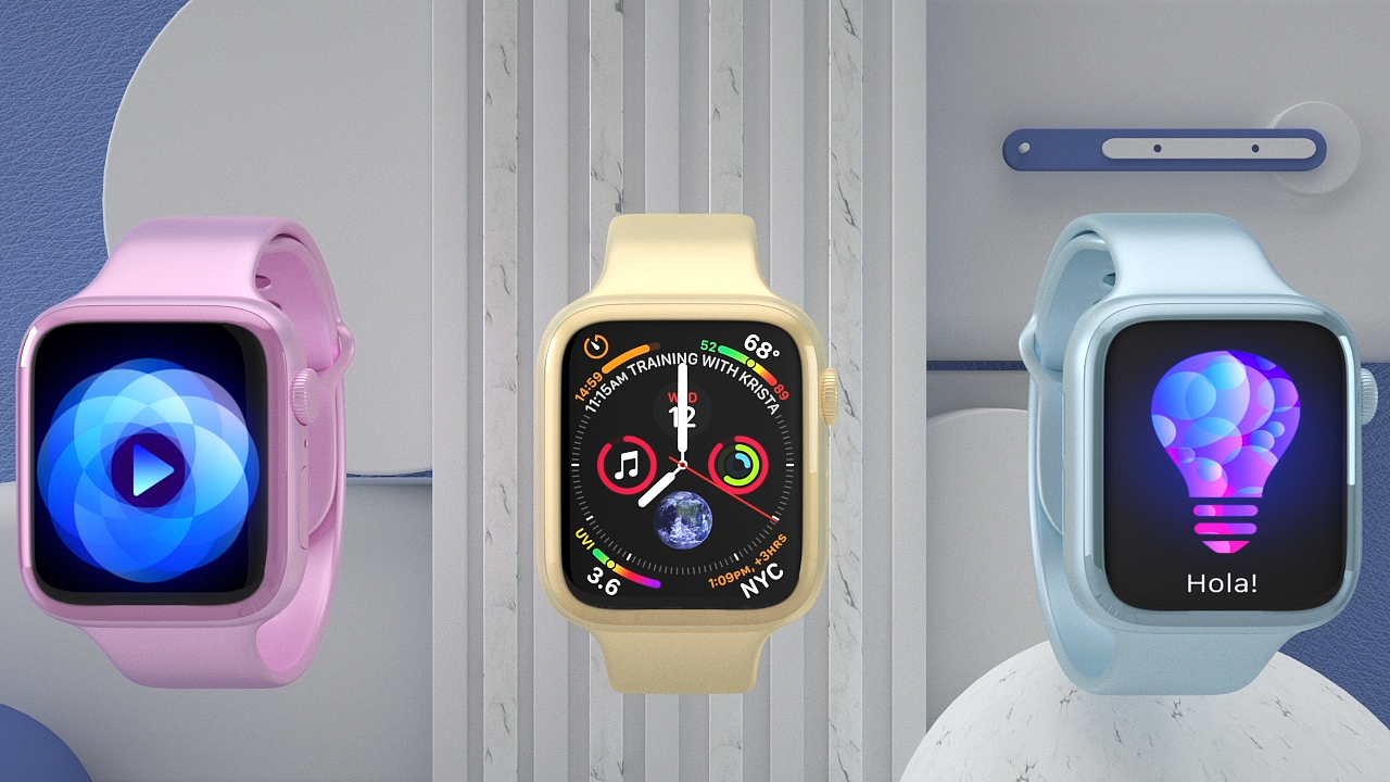 Apple Watch Series 4（图ZMTc5NjYxODEy） - 产品 - 站酷设计师丶麦兜灬原创素材 - 站酷ZCOOL
