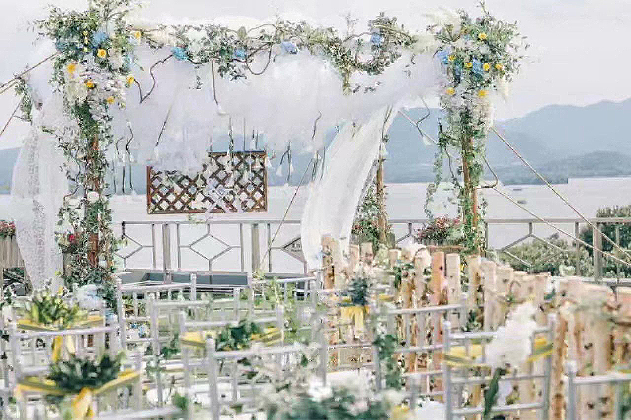白绿色森系婚礼-PSD效果图|空间|舞台美术|0米小念0 - 原创作品 - 站酷 (ZCOOL)