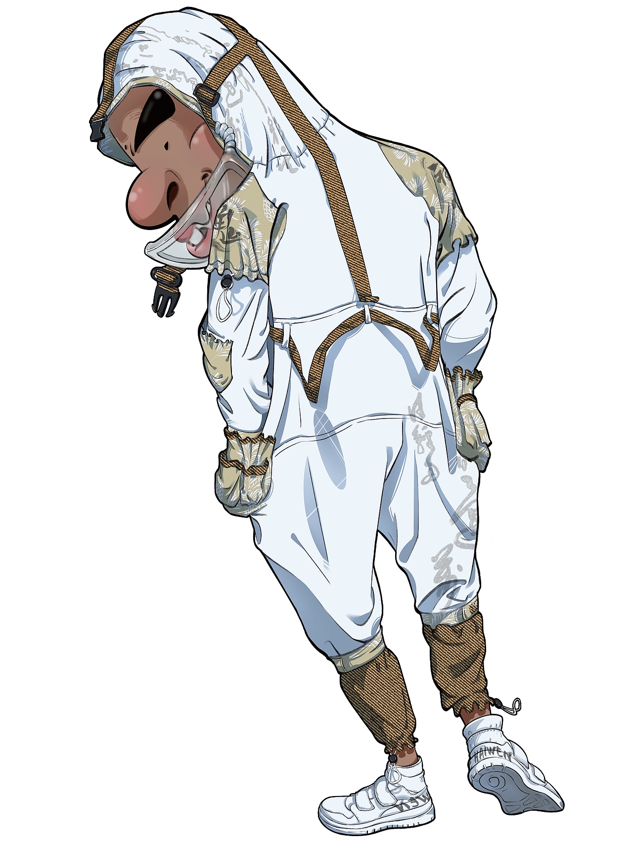 连体衣套装设计