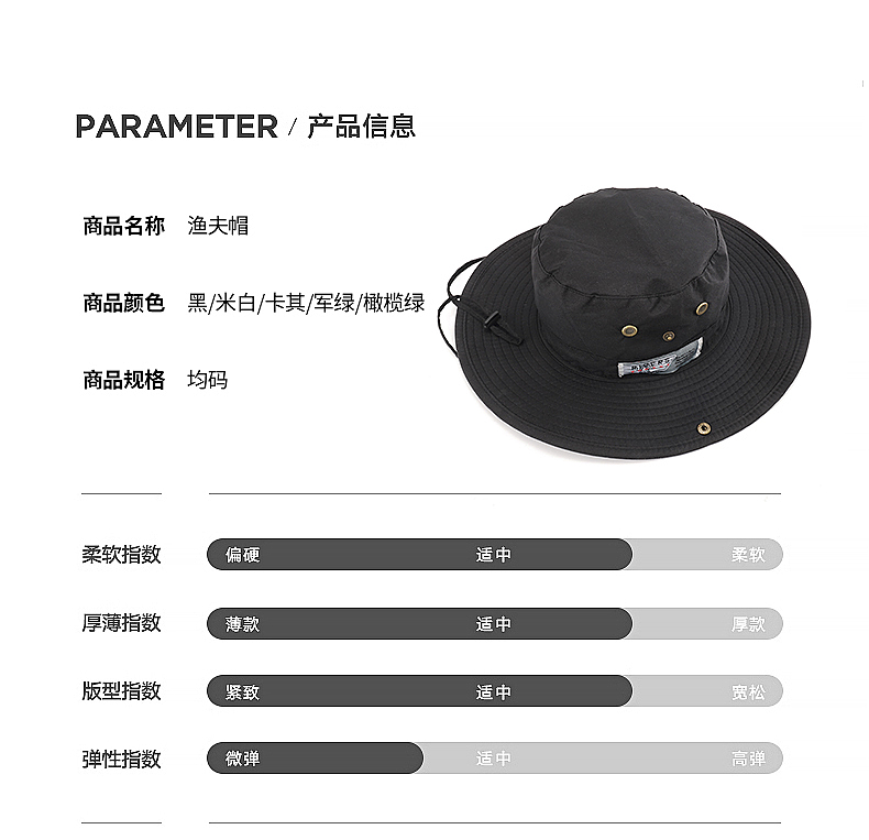 帽子详情页设计