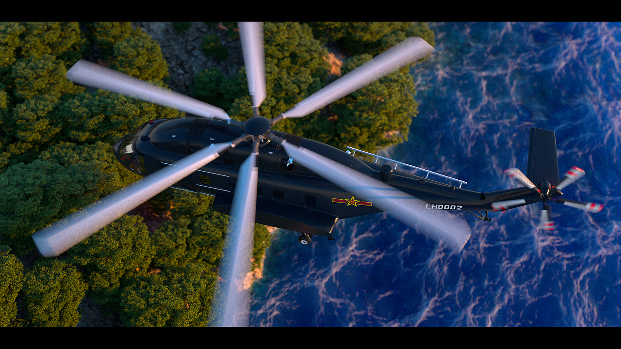 Z-8L直升机（图ZMjY3ODQ4NDE2） - 机械/交通 - 站酷设计师SCV_2021原创素材 - 站酷ZCOOL