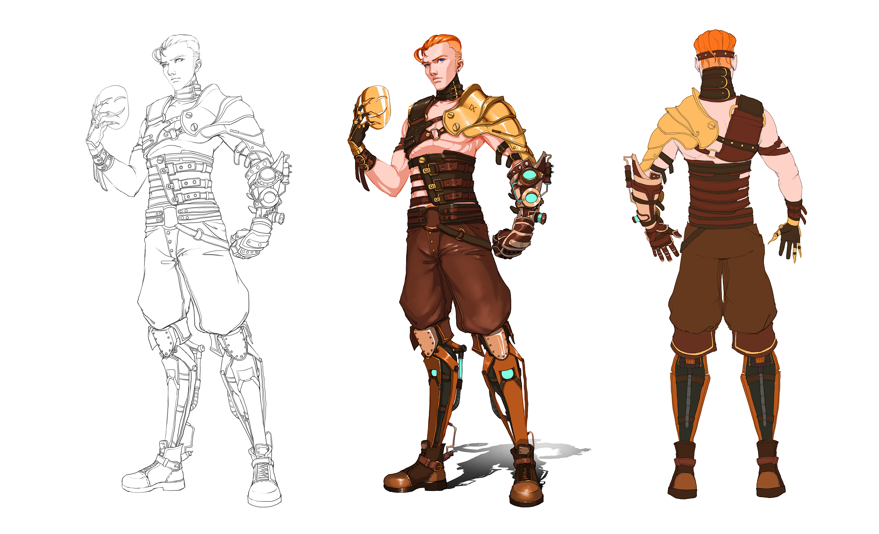 作品集(游戏角色设计)_烈风意丷-站酷zcool