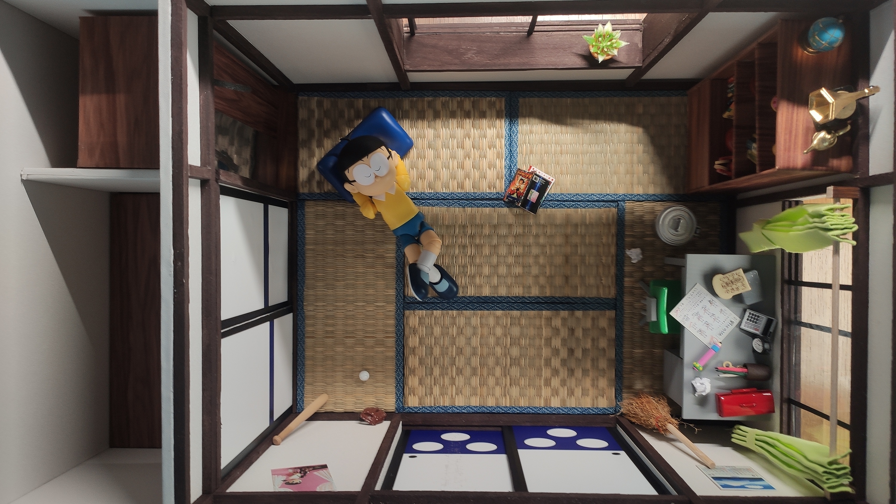 哆啦A梦/大雄的房间 模型|手工艺|其他手工|我叫李阿奇 - 原创作品 - 站酷 (ZCOOL)