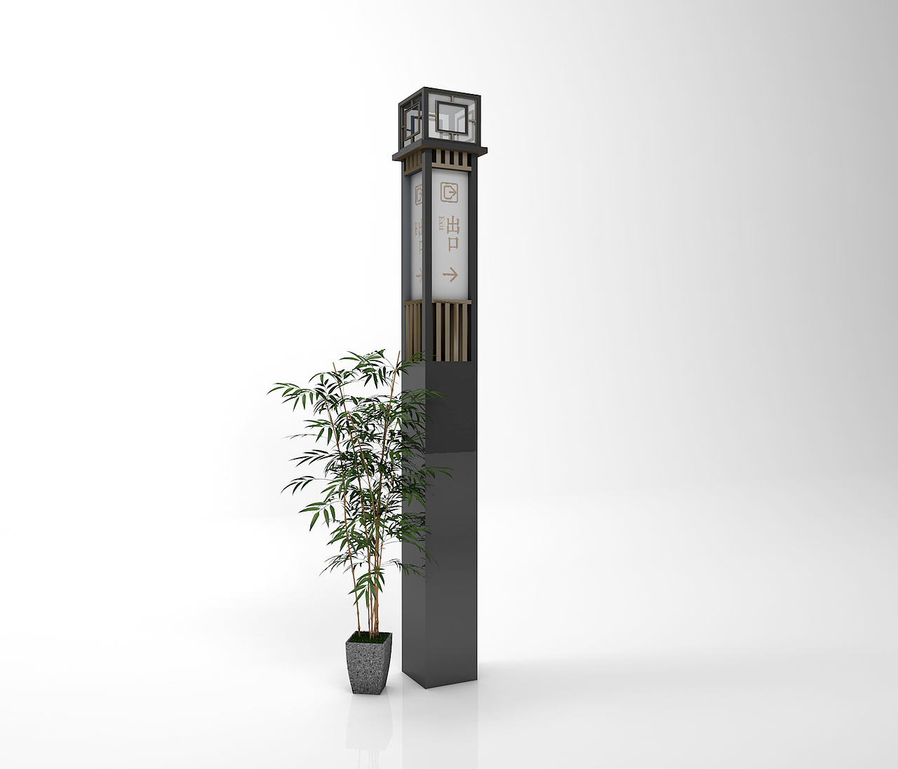 一套古镇景区导视系统设计方案分享