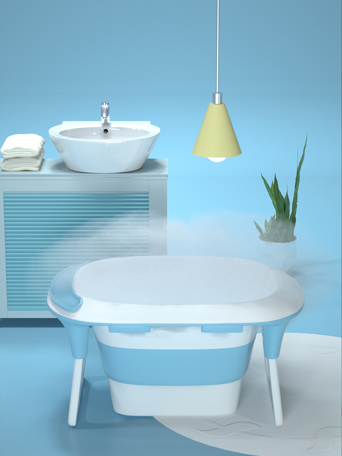 电商母婴类C4D产品建模渲染图（图ZMTY0MzA1ODky） - 宣传物料 - 站酷设计师dingdinglanlan原创素材 - 站酷ZCOOL