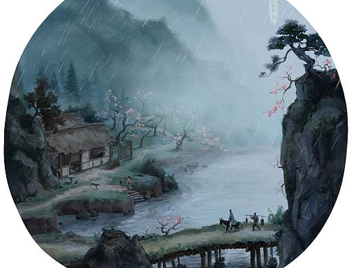 临摹古画（个人主页-ZNTU2NDIyMzI=） - 绘画 - 站酷设计师画画的9527原创素材 - 站酷ZCOOL