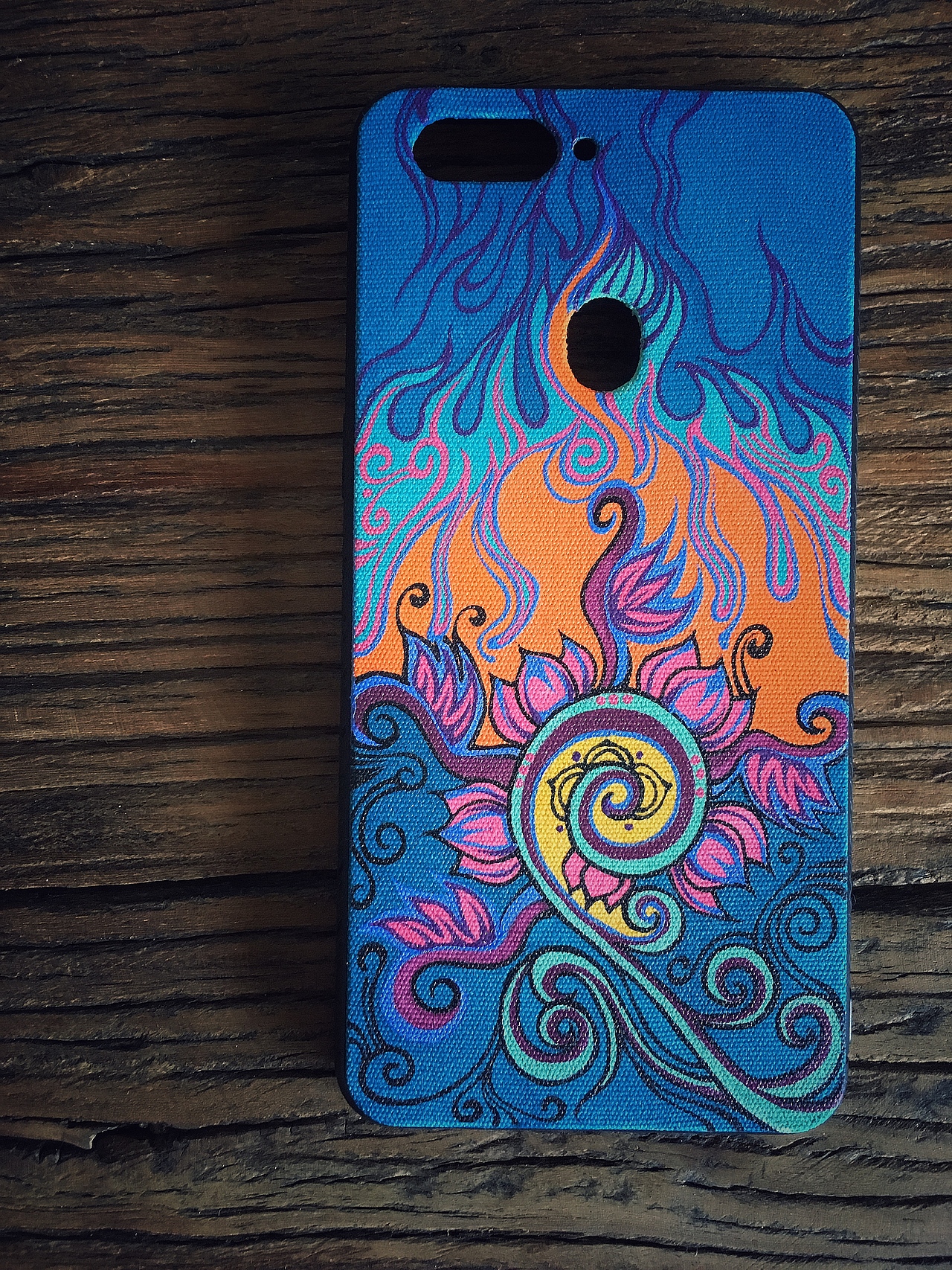 原创手绘手机壳