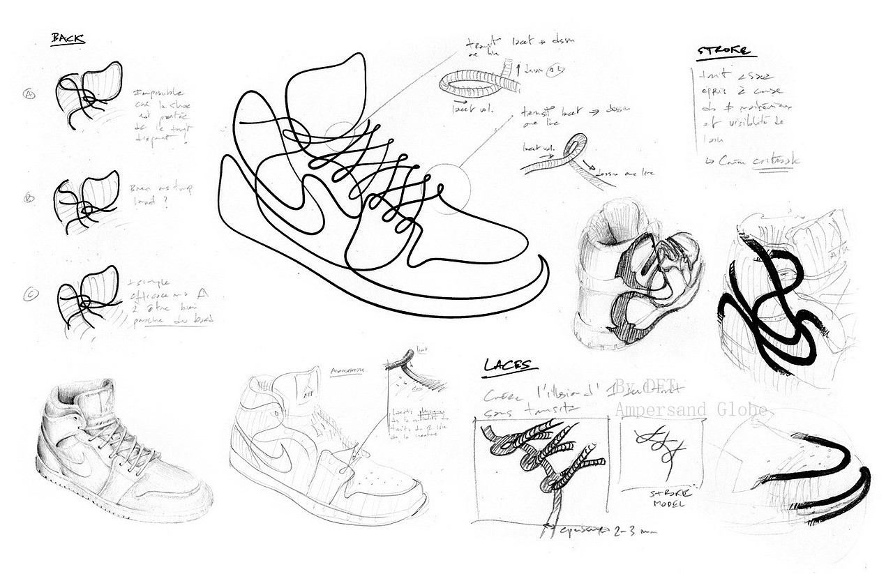 艺峰国际艺术家DFT为耐克Nike Air Jordan设计
