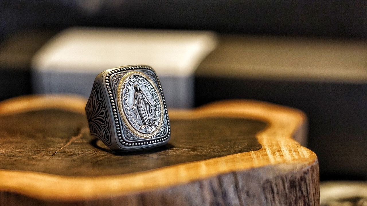 vulcan61伏尔甘圣牌s925银22k金戒指