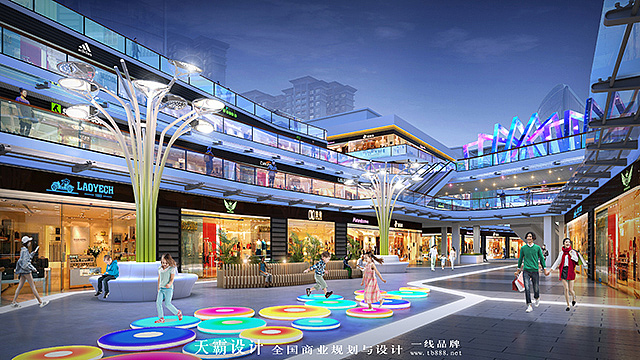 天霸设计与需求昆明城市综合体设计的客户分享2019创意新效果图