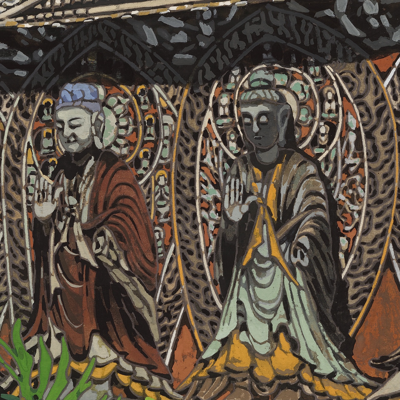 见天地、见众生、见自己（图ZMjcyMTAyNjEy） - 商业插画 - 站酷设计师找不到地址的月白原创素材 - 站酷ZCOOL
