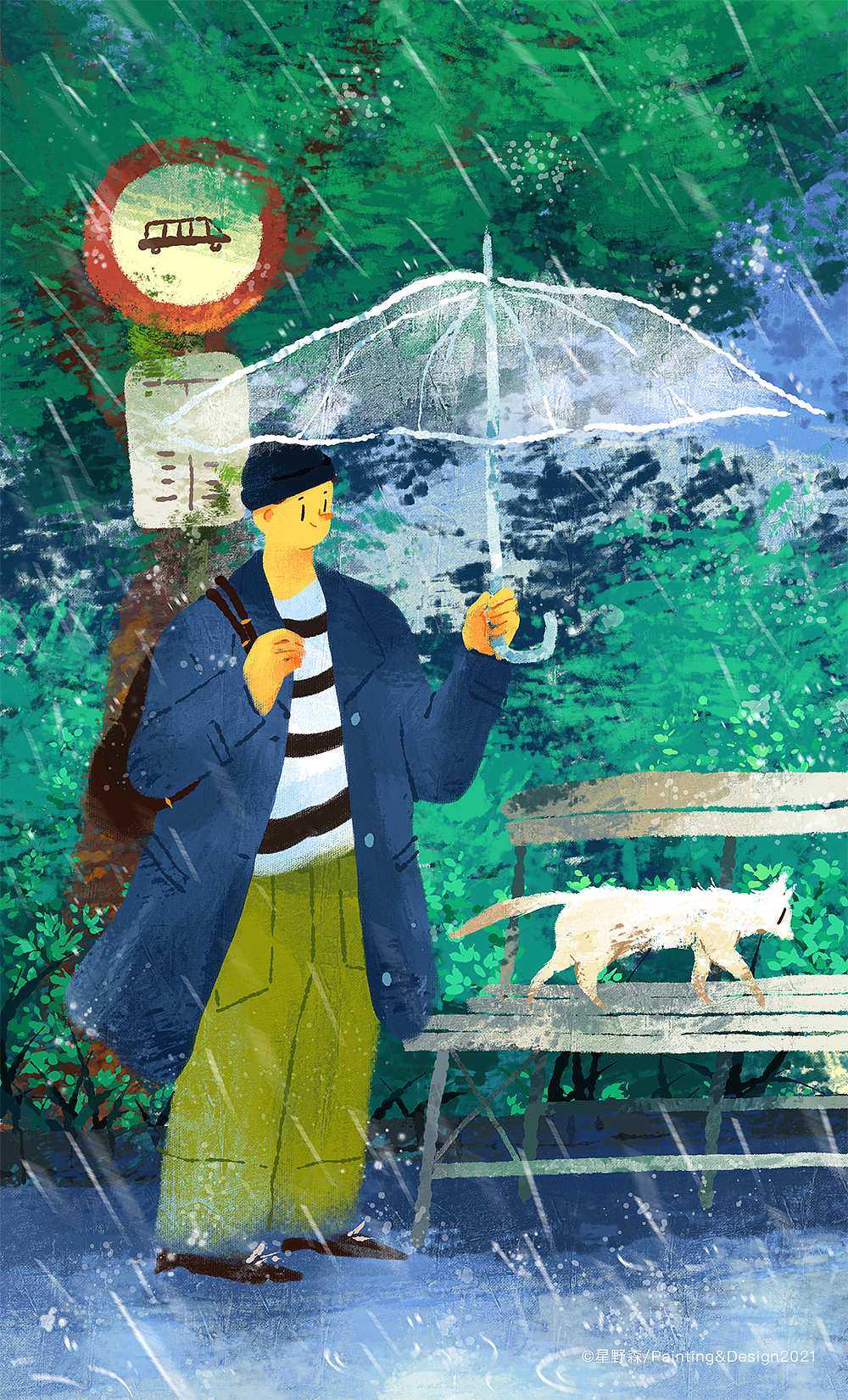 一个人的24节气（冬春篇）（图ZMjc3NTk1OTQ0） - 创作习作 - 站酷设计师星野森forest原创素材 - 站酷ZCOOL