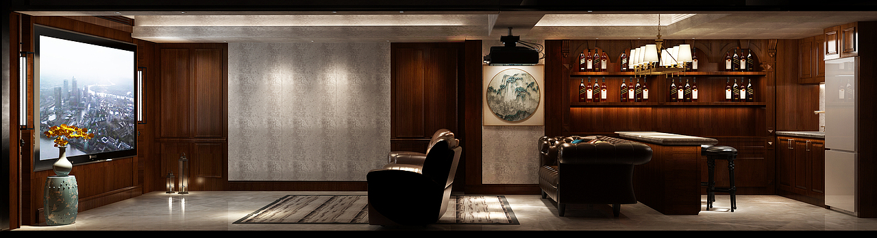 天津保利～住宅联排别墅室内效果图展示（图ZMTIyNDIxOTg0） - 家装设计 - 站酷设计师ADesigh原创素材 - 站酷ZCOOL