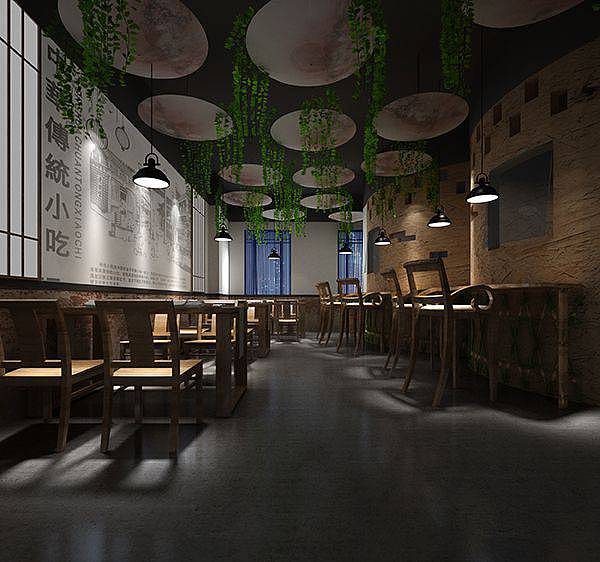 小吃店装修设计