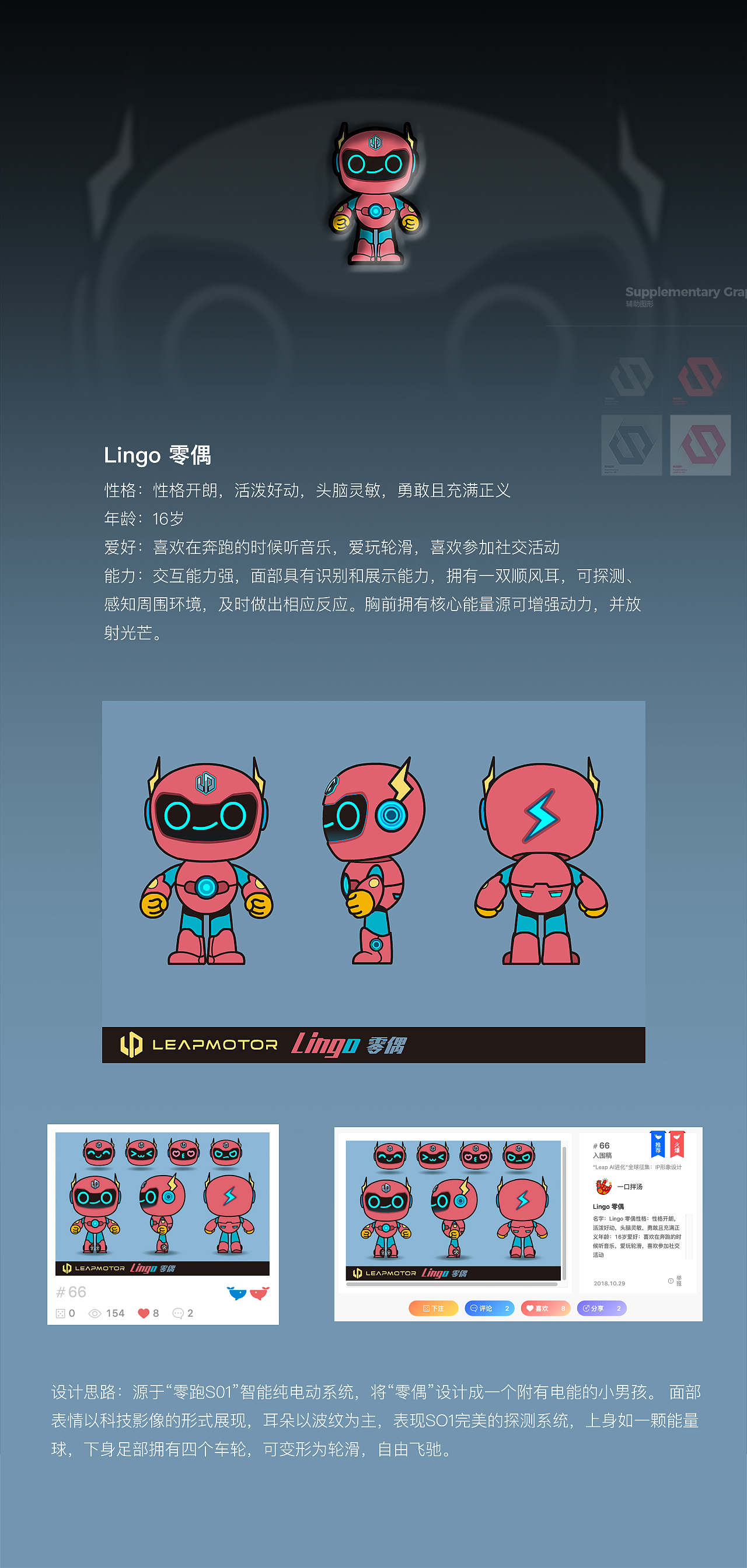 零跑汽车ip吉祥物设计