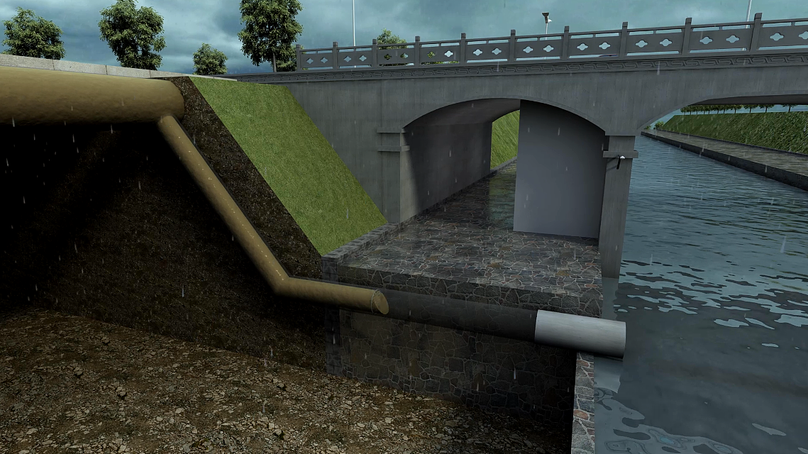 三维市政污水处理效果表现（图ZMTk2NjMxMjI0） - 动画/影视 - 站酷设计师潜修原创素材 - 站酷ZCOOL