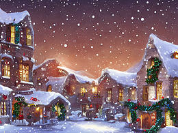 #站酷梦笔#圣诞节 雪花，插画