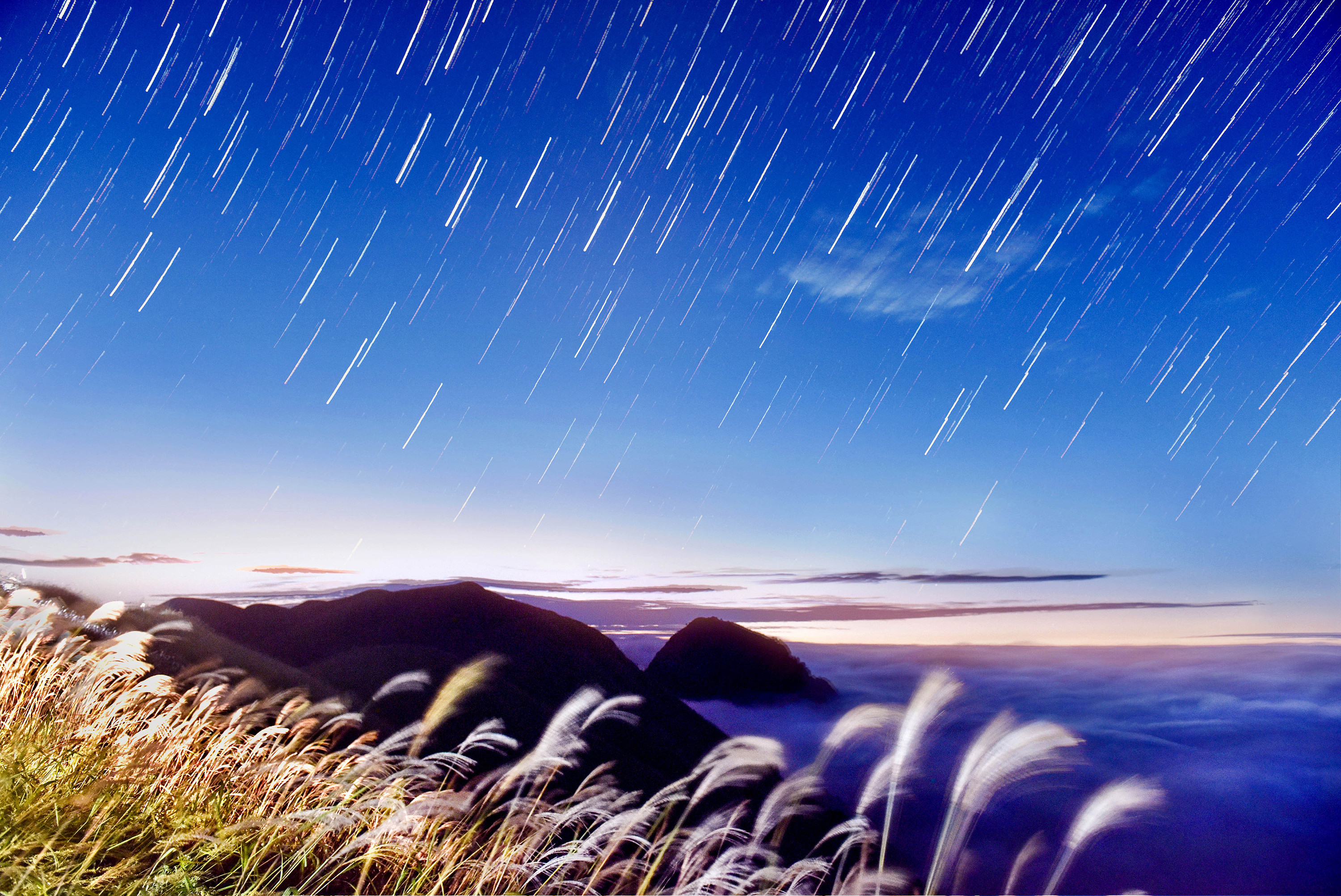 绝美星空-武功山徒步